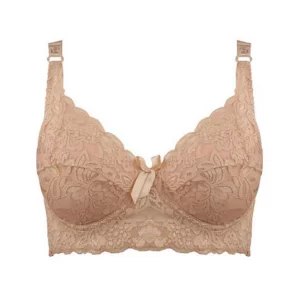 Full cup hot thin-strap bra for plus sizes