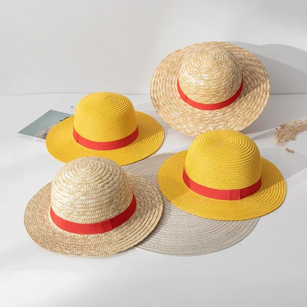 Cosplay Luffy Straw Summer Hat
