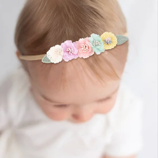 3pcs Baby Girl Headband Newborn Elastic