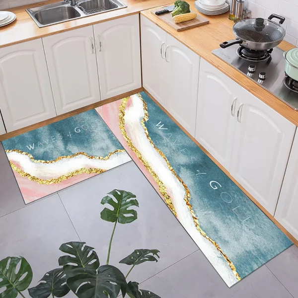 Kitchen Anti Slip Floor Mat Washable