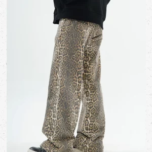 Leona Vintage Leopard Pants
