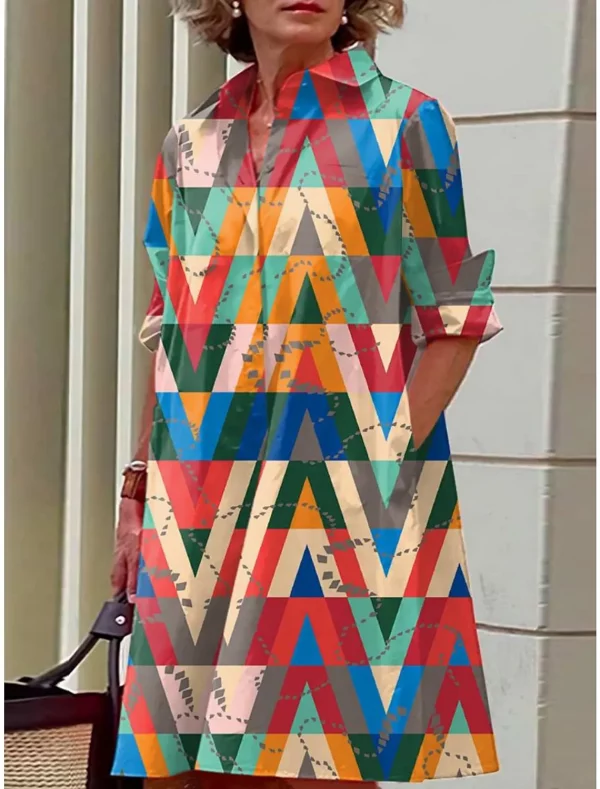 Gia Vintage Shirt Dress