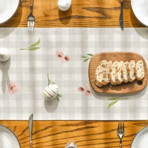 Easter Rabbit Table Linen For Home Kitchen