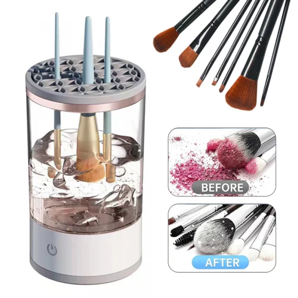 Electric Makeup Brush Cleaner Automatic Tool