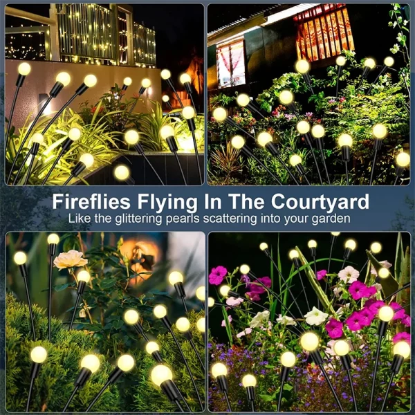 Firefly LED Solar Garden Lights
