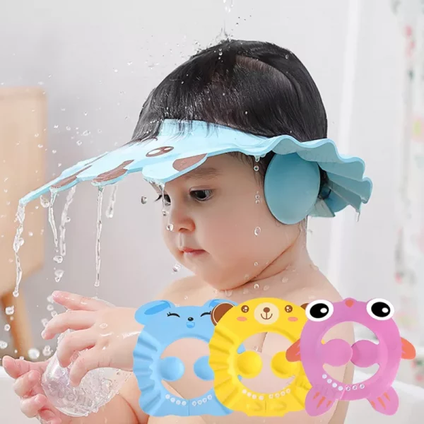 Baby Soft Cap Adjustable Shampoo Bathing Shower