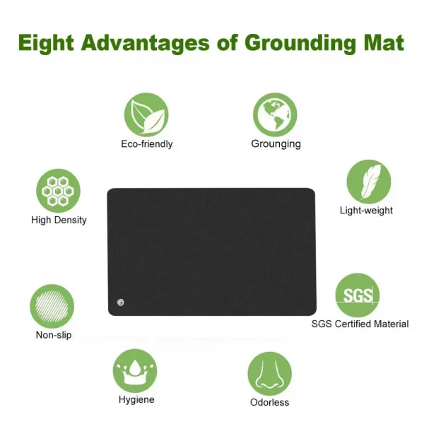 Grounding Mat for Improving Sleep With Earthing Cable
