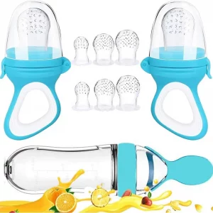 Newborn Squeezing Feeding Bottle Cup Silicone