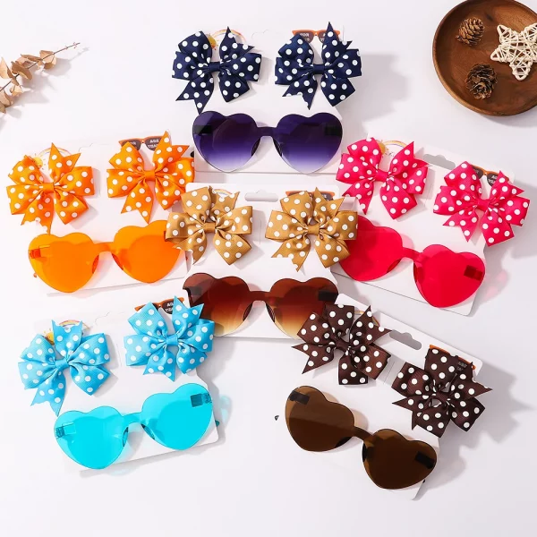 Cute Solid Dot Hairpin Kids Colorful