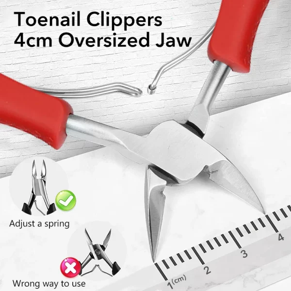 Toe Nail Clippers Cutter Scissor Tool
