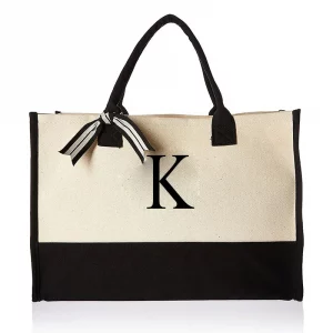 Tacey Letters Bag Canvas