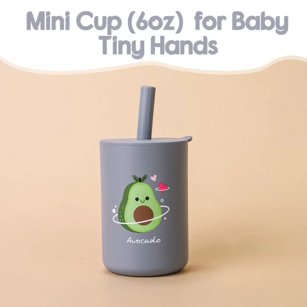 Baby Feeding Straw Cup Silicone