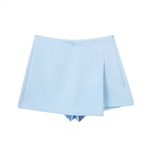 Chic Lady Short Side Zipper Skirts
