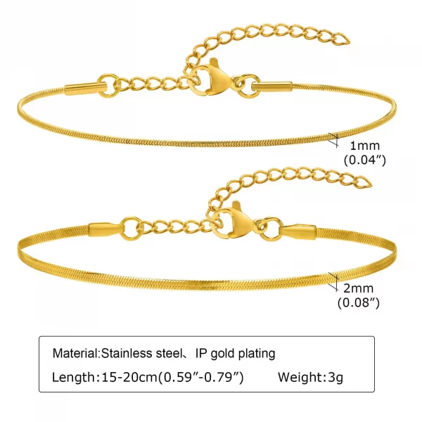 Vantage Statement Stainless Steel Chain Bracelet