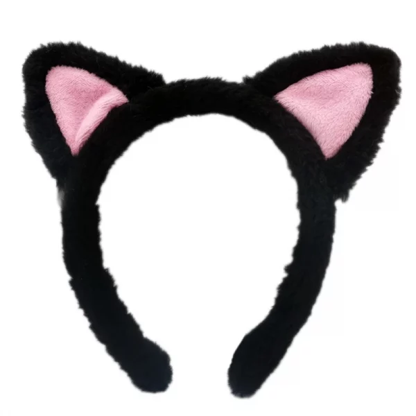 Furry Kitten Animals Plush Hairband