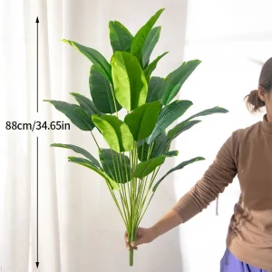 Large Leaves Tropical Palm Tree for Home