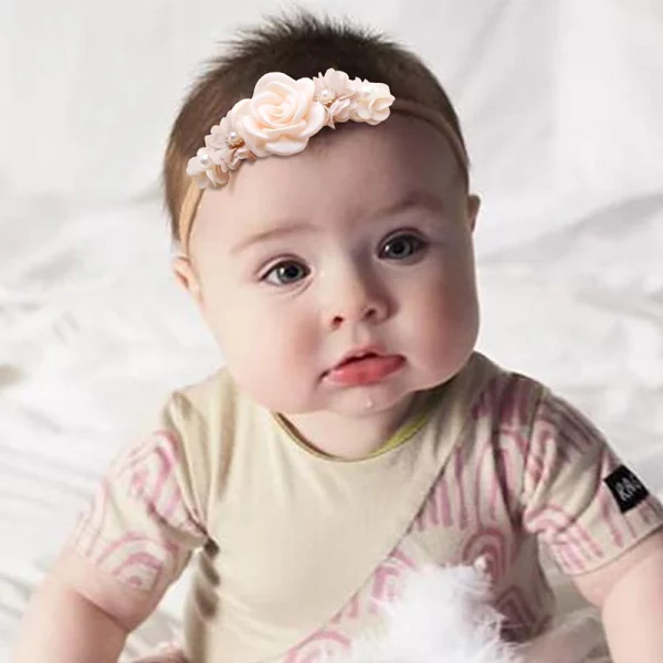 3pcs Baby Girl Headband Newborn Elastic