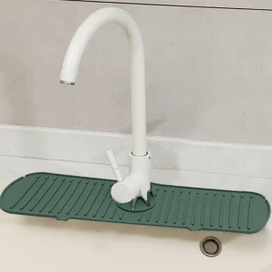 Splash Pad Silicone Sink Drain Rack for Bath