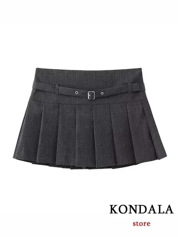 Kony Mini Skirt Zippe