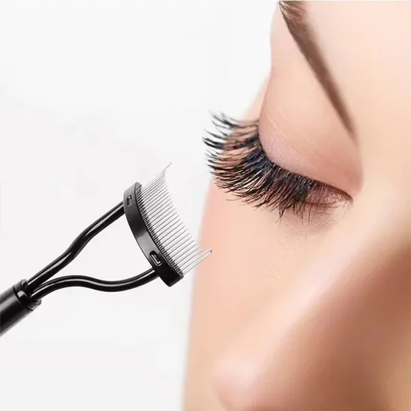Portable Eyelash Brush Comb Mascara