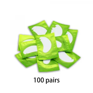 100 PCS V-shaped eyelash Patches Hydrogel