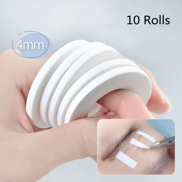 10 Rolls Hypoallergenic Eyelash Lifting Tape