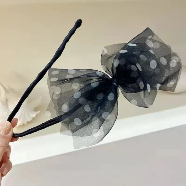 Elegant Pearl Flower Bun Maker Styling Hair