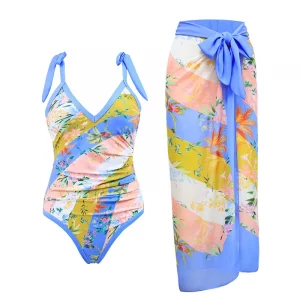 Sexy Norah Floral Swimsuit Set