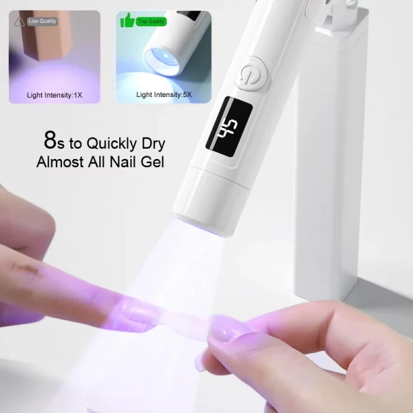 Mini Nails Drying Cordless Led Lamp Rechargeable