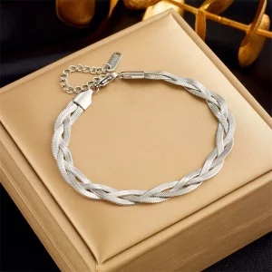 Multilayer Twist 316 Stainless Steel Bracelet