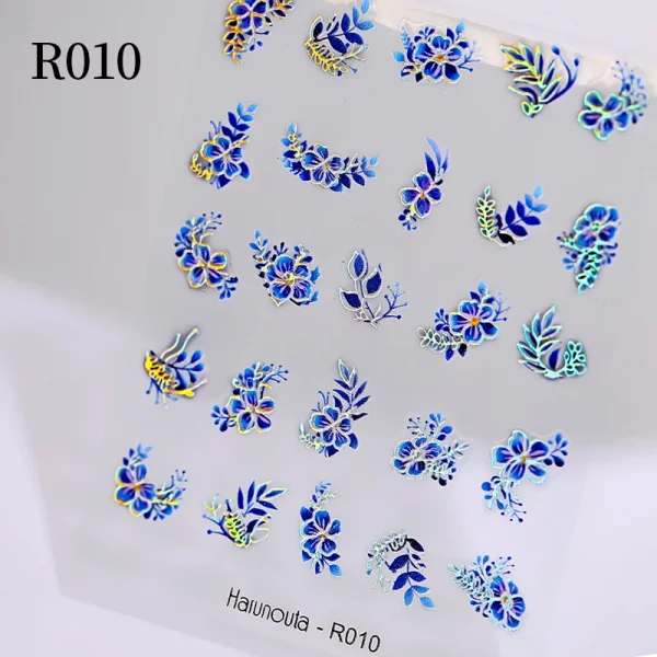 3D Flower Nail Stickers Nail Art