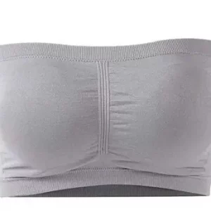 Double Layers Strapless Bra Padded
