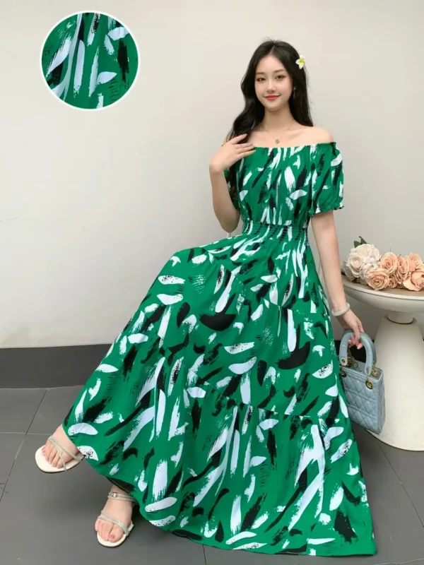 Trinity Robe Maxi Long Dress Summer New Style